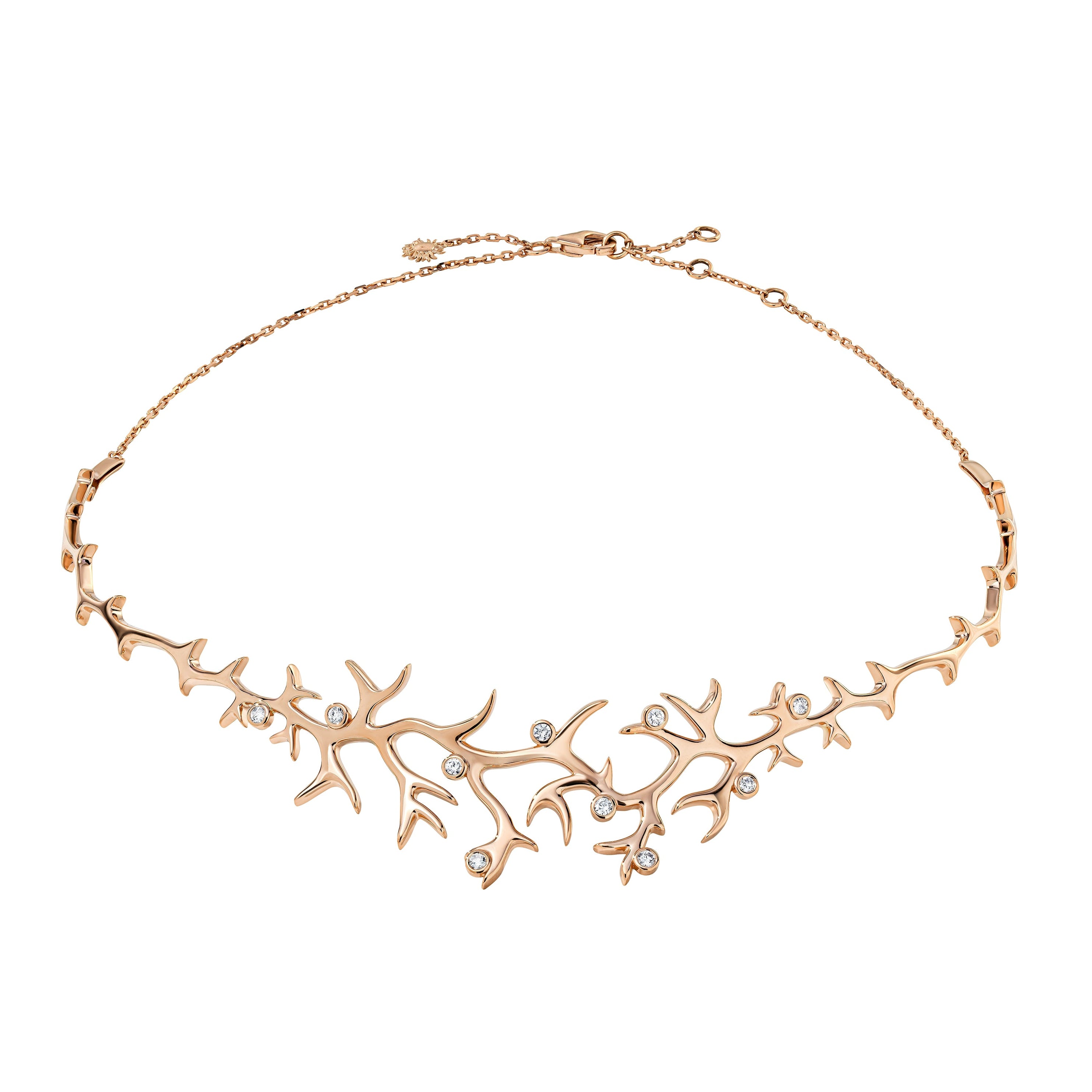 Coral Crown Necklace