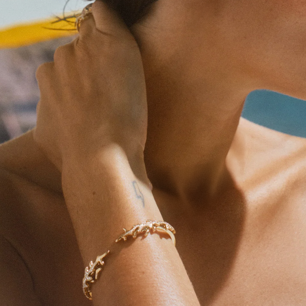 Coral Wrap Bangle