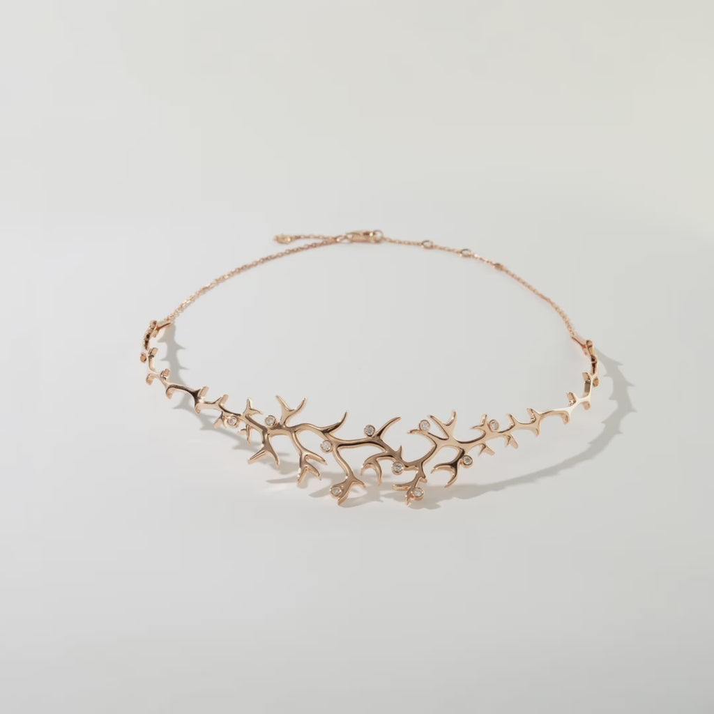 Coral Crown Necklace