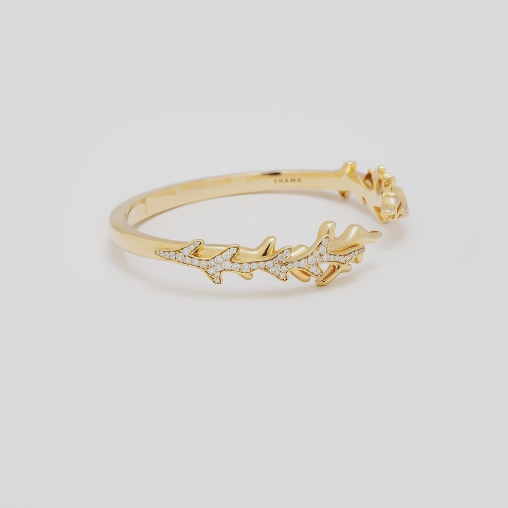 Coral Wrap Bangle